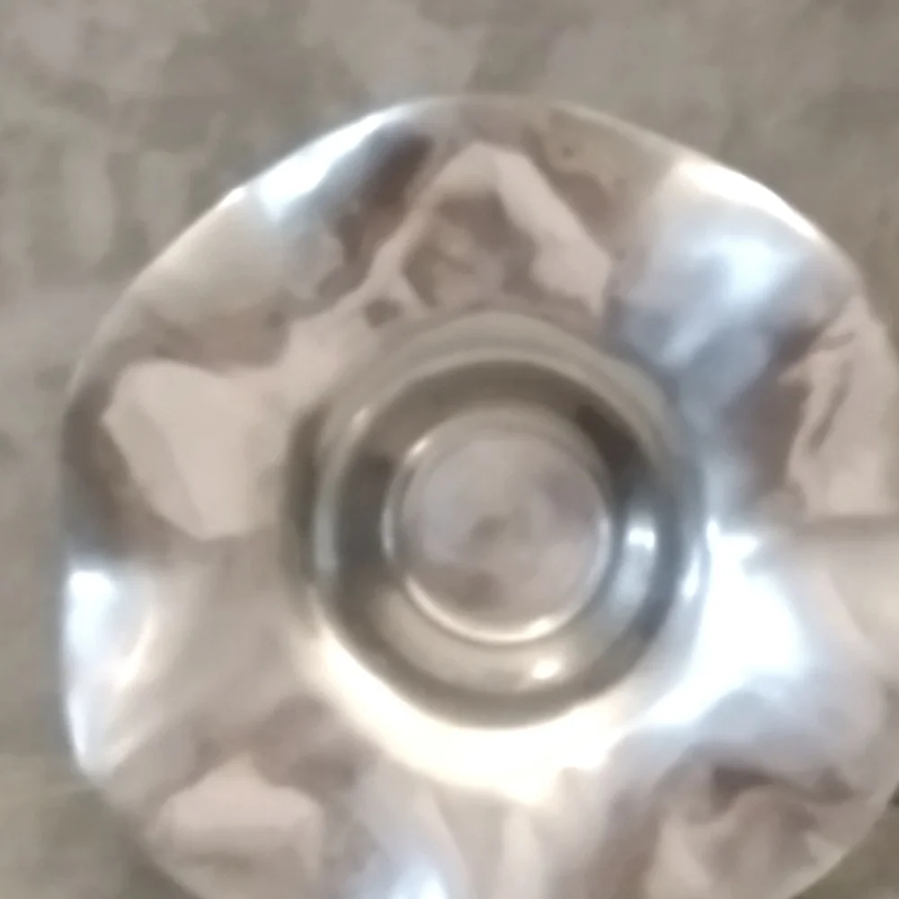 Elegant Silver Decorative Bowl